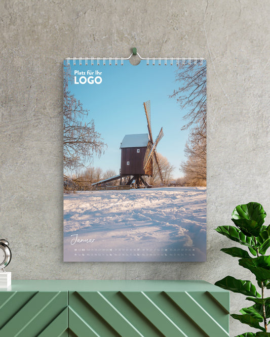 Wandkalender 2027 – Unternehmensedition