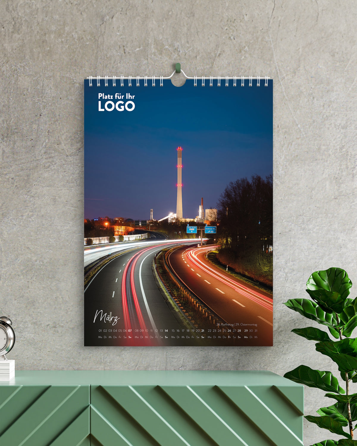 Wandkalender 2027 – Unternehmensedition