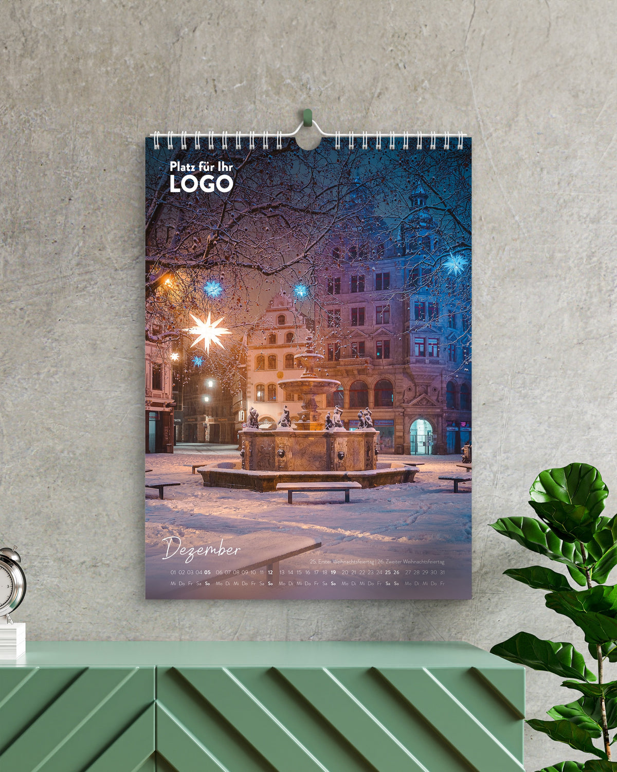 Wandkalender 2027 – Unternehmensedition
