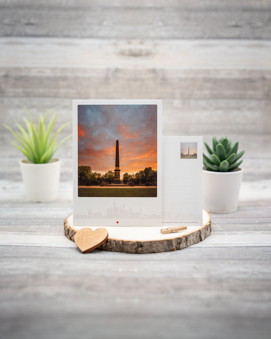 Postkarte: Löwenwall