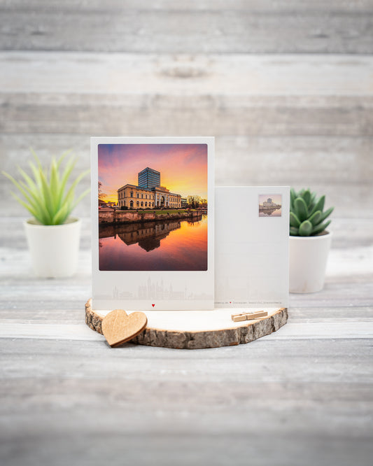 Postkarte: Alter Bahnhof