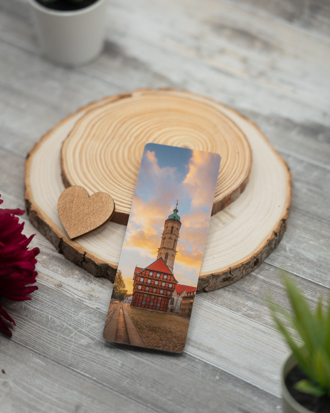 Lesezeichen "Sonnenuntergang", 3er-Set