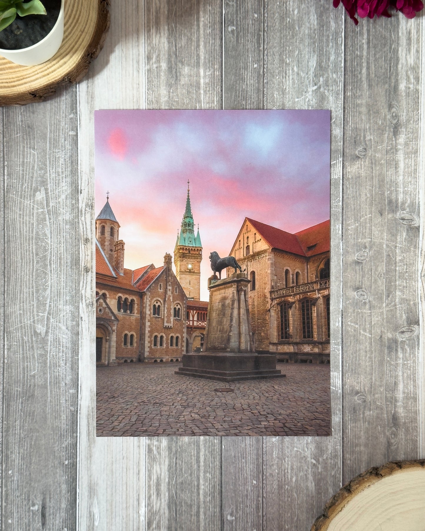 ArtLine Print: Sonnenaufgang über dem Burgplatz