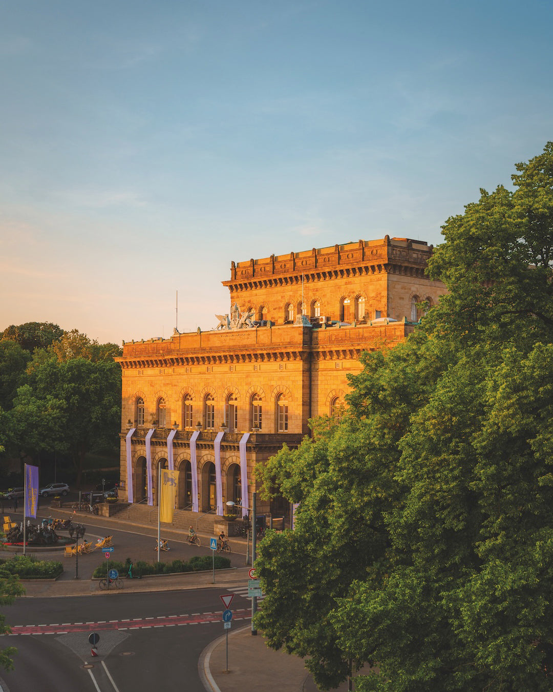Postkarte: Staatstheater